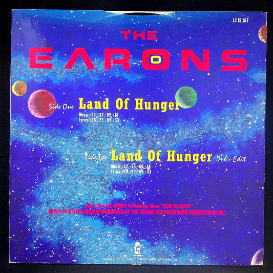 EBOND The Earons - Land Of Hunger Vinile V031099