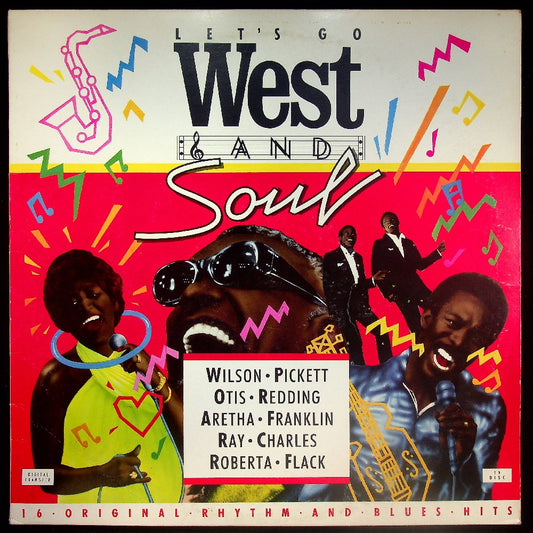 EBOND Various - Let's Go West And Soul - 16 Original Rhythm And Blues Hits Vinile V031139