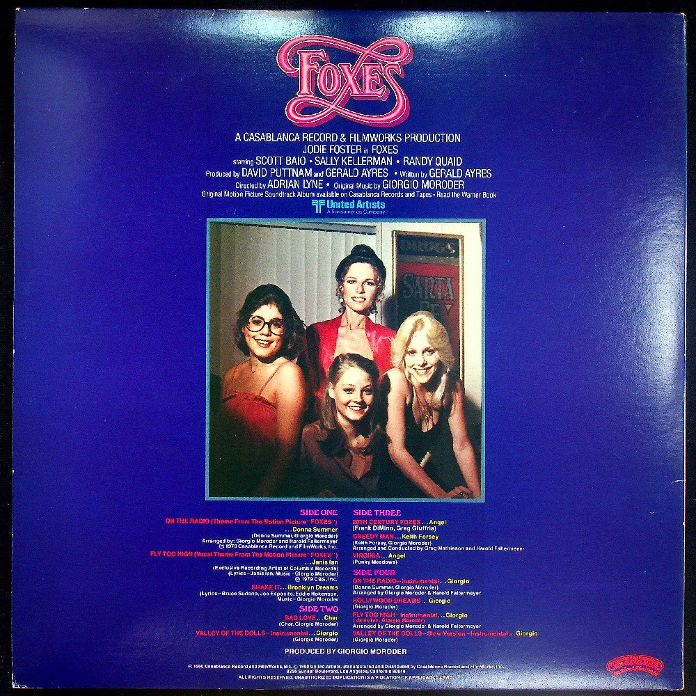 EBOND Various - Foxes (Original Soundtrack) Vinile V032039