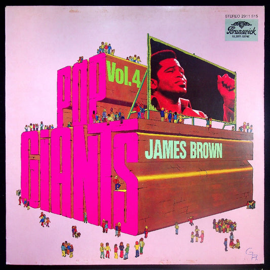 EBOND James Brown - Pop Giants, Vol. 4 Vinile V032063