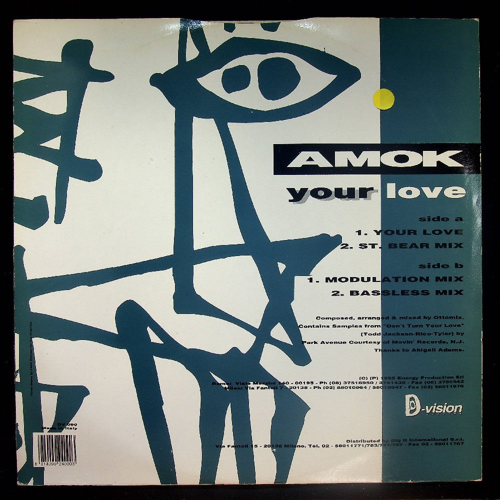 EBOND Amok - Your Love Vinile V032096