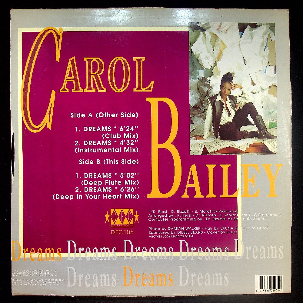 EBOND Carol Bailey - Dreams Vinile V032115