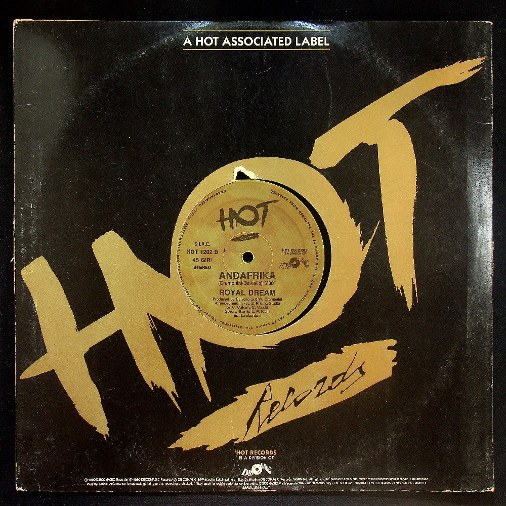 EBOND Royal Dream - Andafrika Vinile V032119