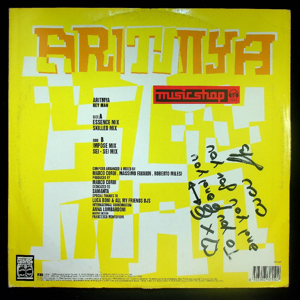 EBOND Aritmya - Hey Man Vinile V032144