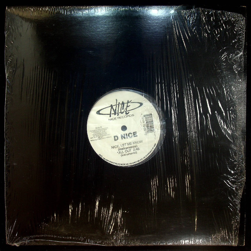 EBOND D Nice - Nice, Let Me Know / All Out Vinile V032147