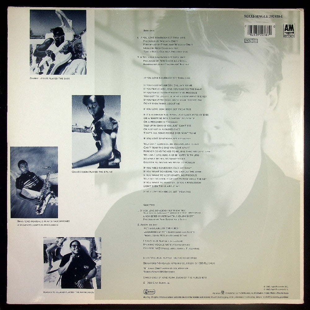 EBOND Sting - If You Love Somebody Set Them Free Vinile V033008