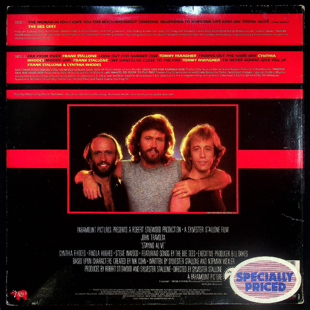EBOND Various - Staying Alive (The Original Motion Picture Soundtrack) Vinile V033031