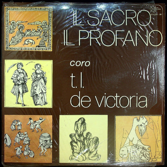 EBOND Coro T.L. De Victoria - Il Sacro - Il Profano Vinile V033055