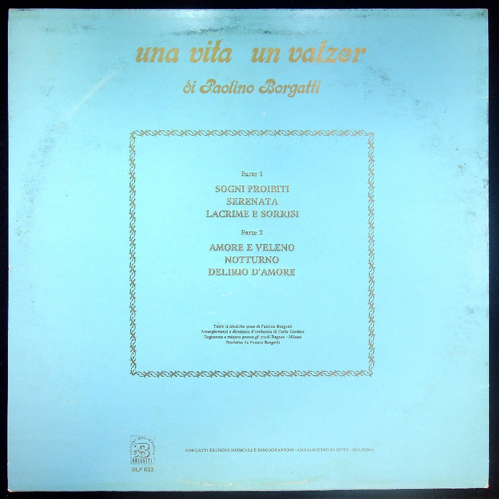 EBOND Paolino Borgatti - Una Vita Un Valzer Vinile V033075