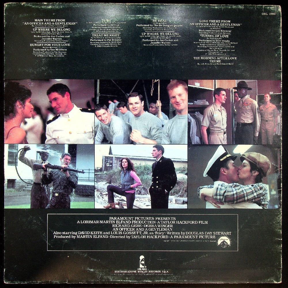 EBOND Various - An Officer And A Gentleman Vinile V033094