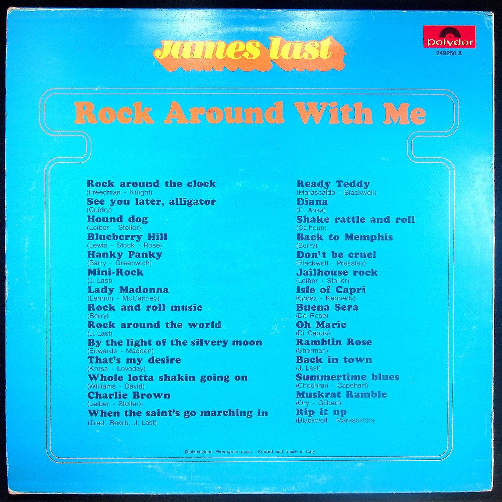 EBOND James Last - Rock Around With Me Vinile V033098