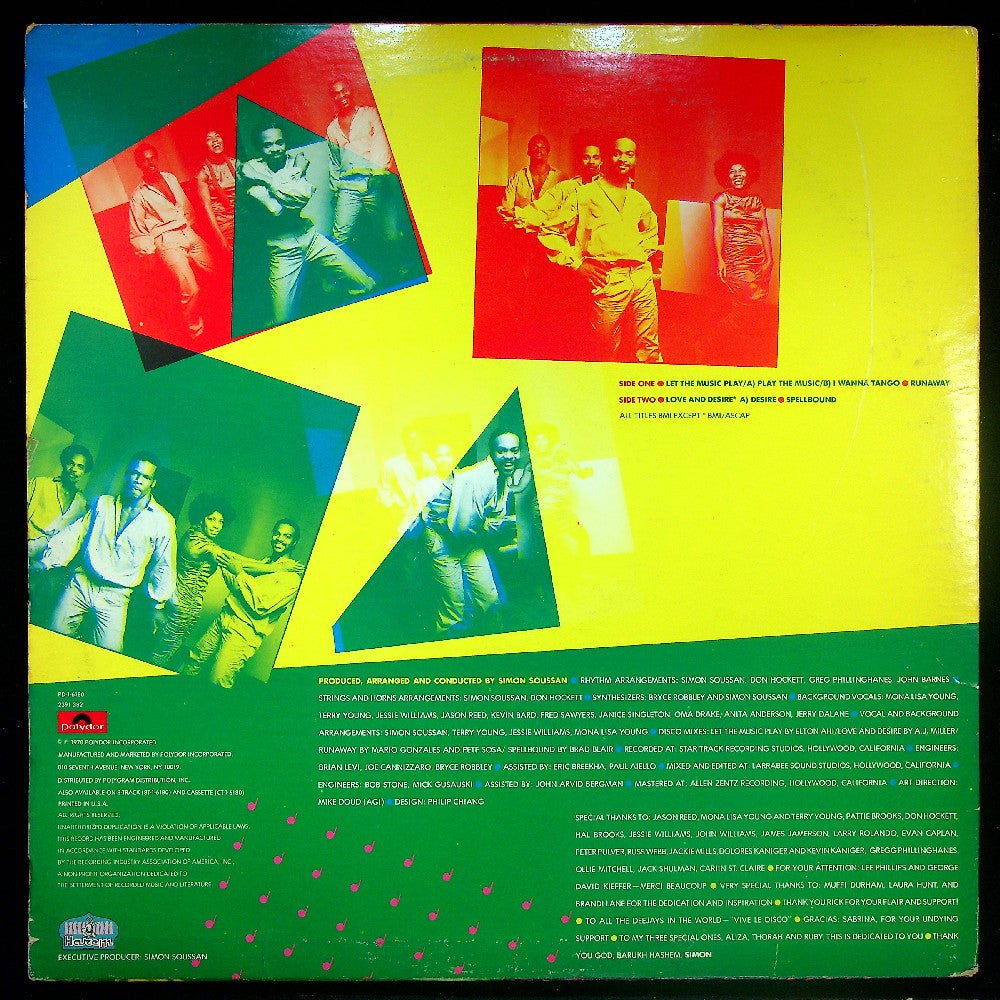 EBOND Arpeggio - Let The Music Play... Vinile V034000