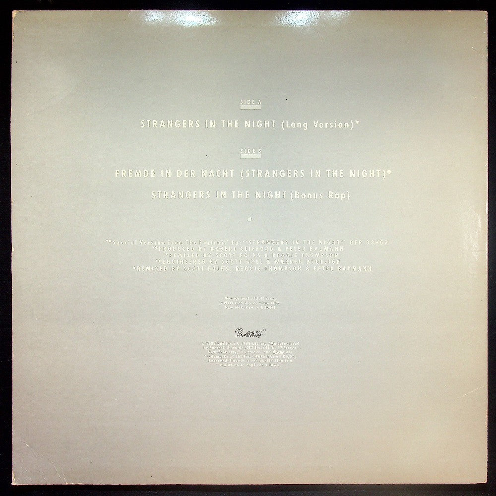 EBOND Baumann - Strangers In The Night Vinile V034035