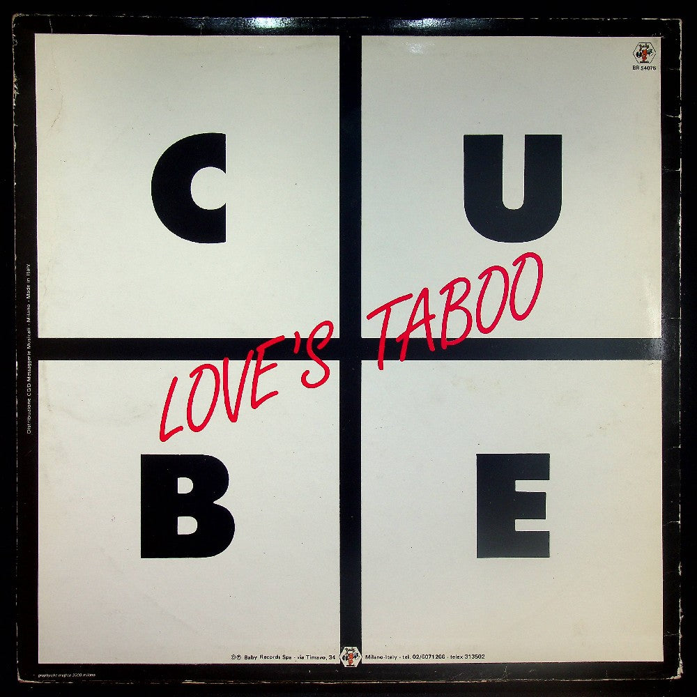 EBOND Cube - Love's Taboo Vinile V034039