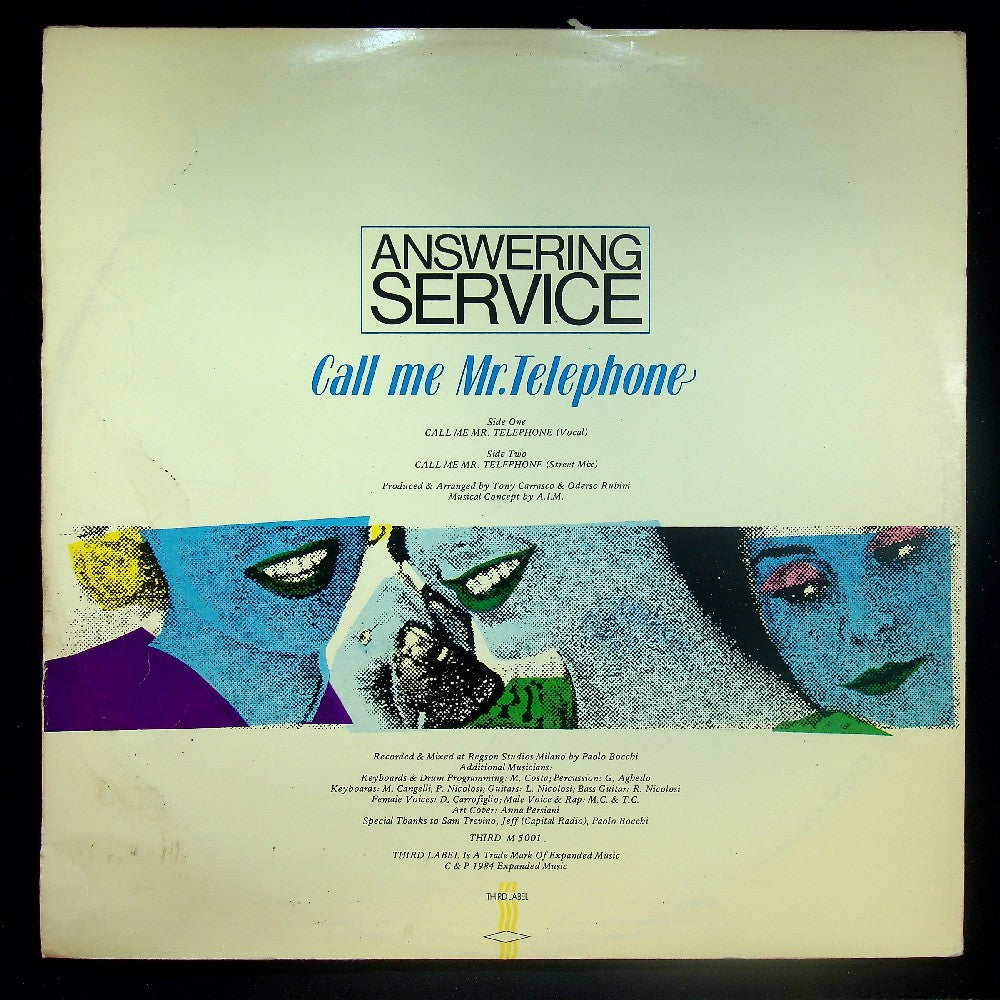 EBOND Answering Service - Call Me Mr. Telephone Vinile V034056
