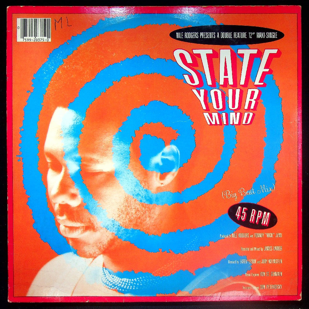 EBOND Nile Rodgers - State Your Mind / Stay Out Of The Light Vinile V034086