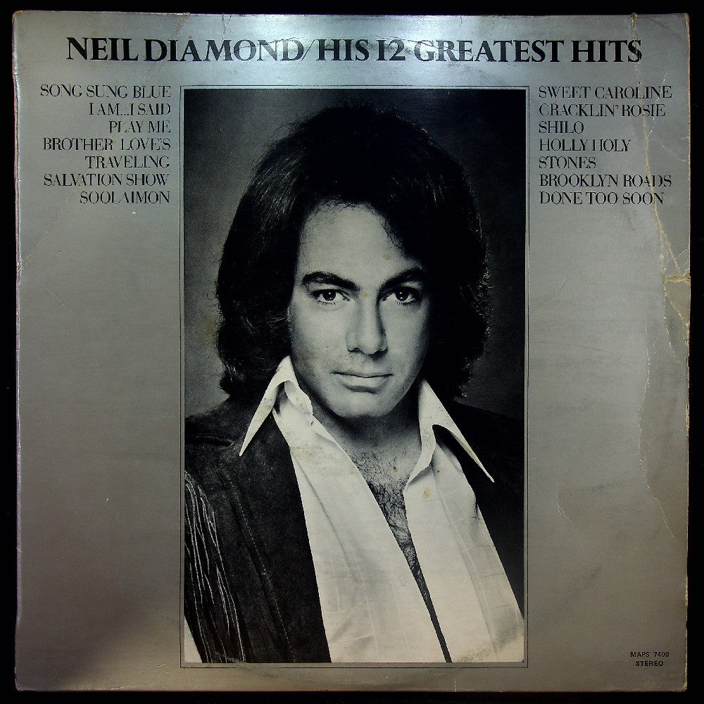 EBOND Neil Diamond - His 12 Greatest Hits Vinile V034143