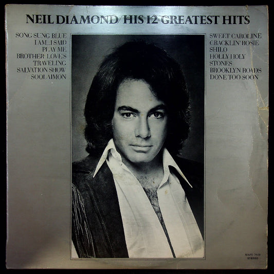 EBOND Neil Diamond - His 12 Greatest Hits Vinile V034143