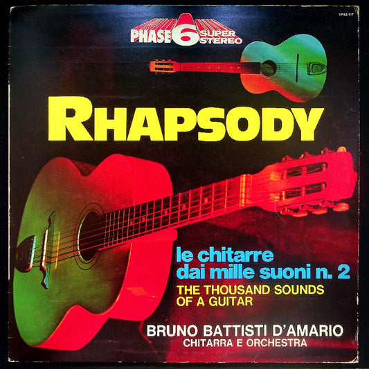 EBOND Bruno Battisti D'Amario - Rhapsody - Le Chitarre Dai Mille Suoni N. 2 Vinile V035028