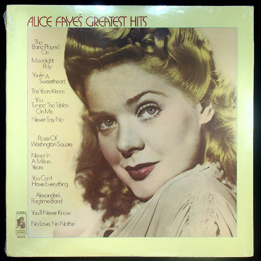 EBOND Alice Faye - Alice Faye's Greatest Hits - (SIGILLATO) Vinile V035038