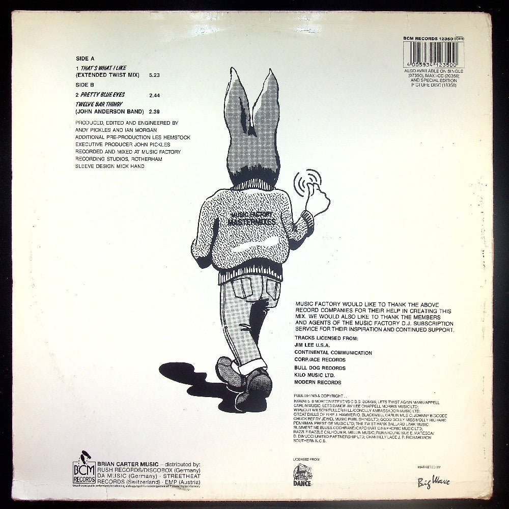 EBOND Jive Bunny And The Mastermixers - That's What I Like Vinile V035141