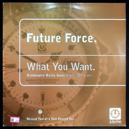 EBOND Future Force - What You Want - (Karmasutra / Richie Jones Mixes) Vinile V035148