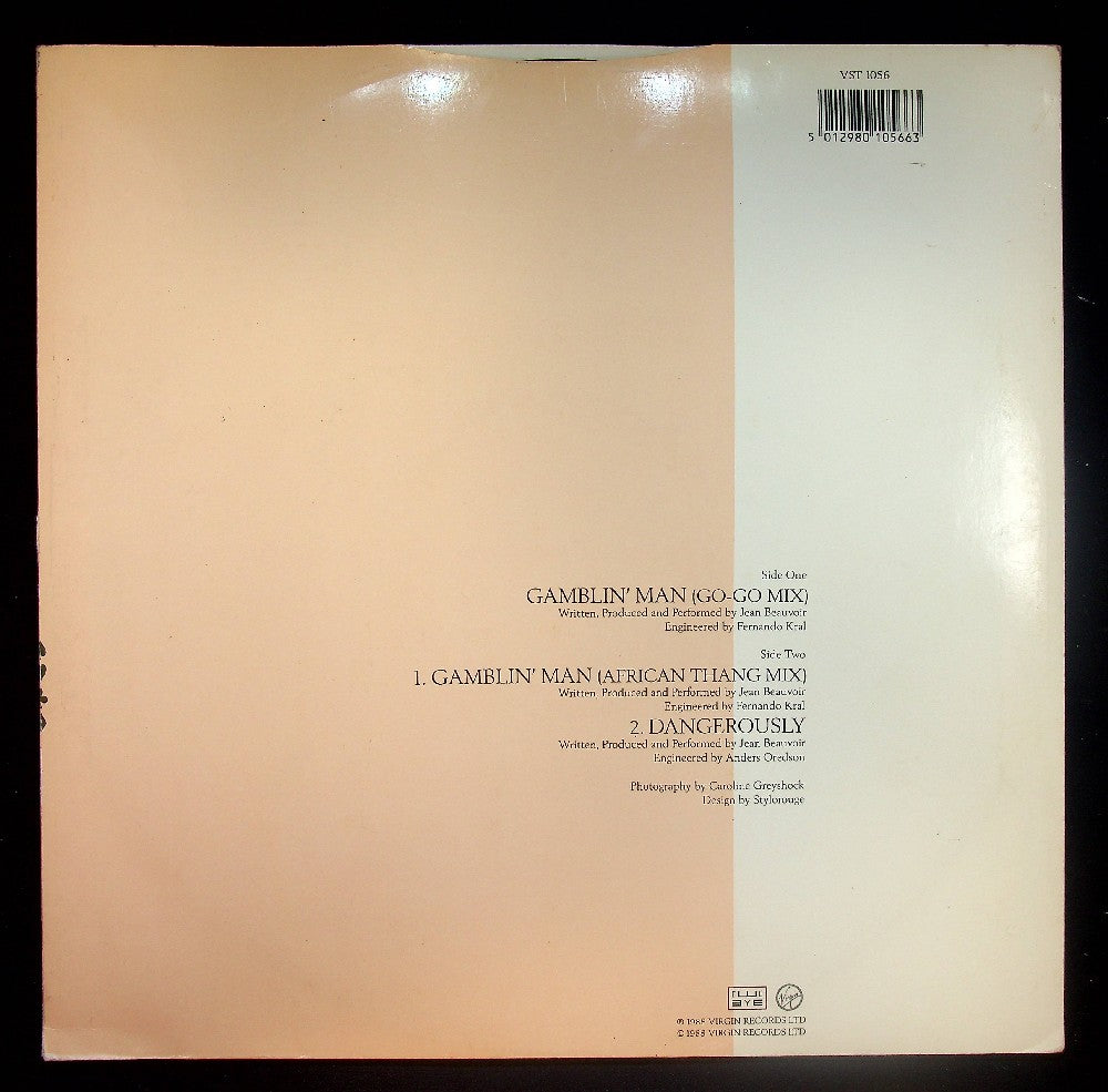 EBOND Jean Beauvoir - Gamblin' Man Vinile V036016