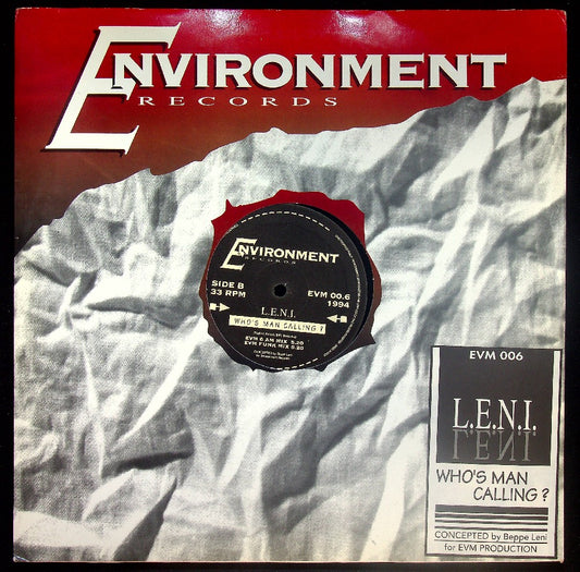 EBOND L.E.N.I. - Who's Man Calling? Vinile V036054