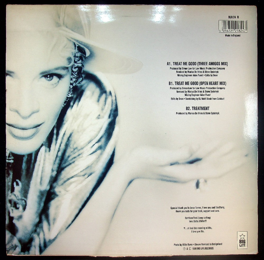EBOND Yazz - Treat Me Good (Remix) Vinile V036060
