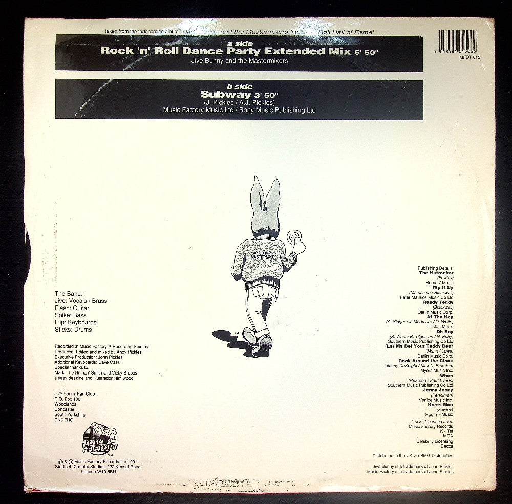 EBOND Jive Bunny And The Mastermixers - Rock N Roll Dance Party Vinile V036073