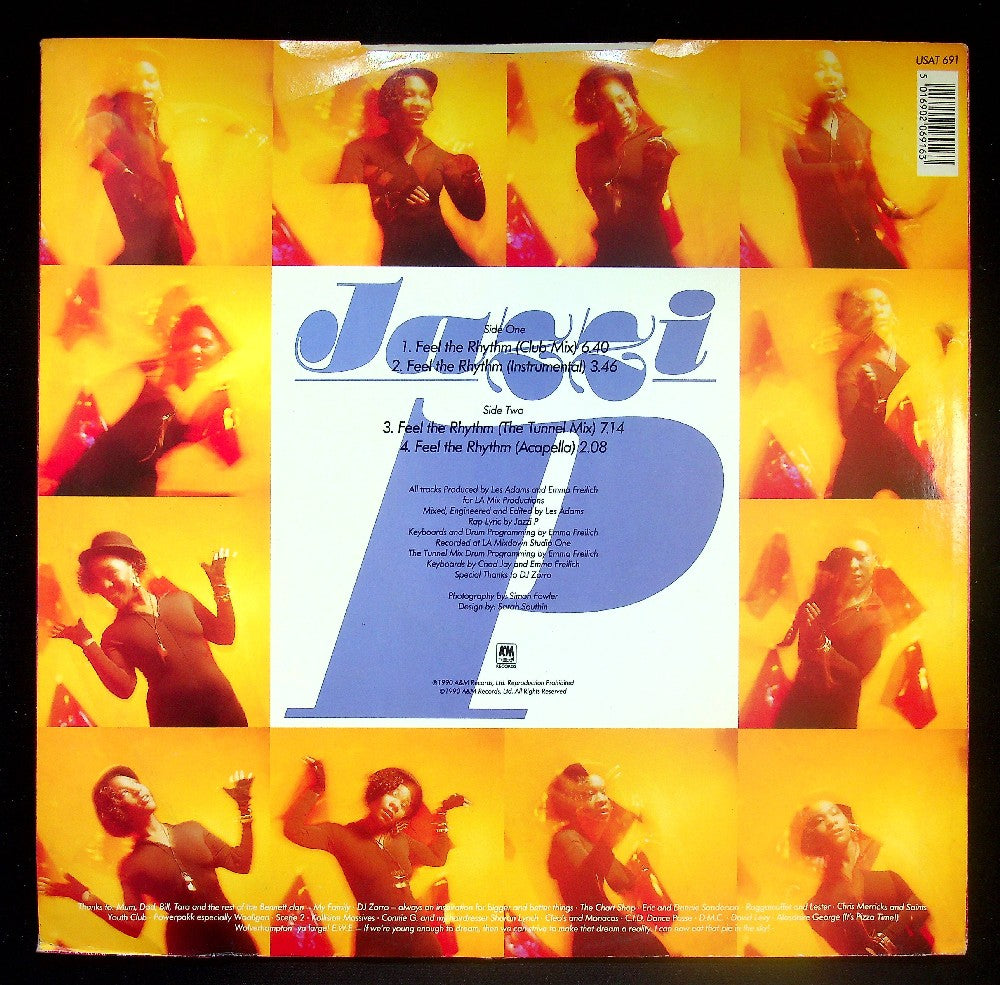 EBOND Jazzi P - Feel The Rhythm Vinile V036077