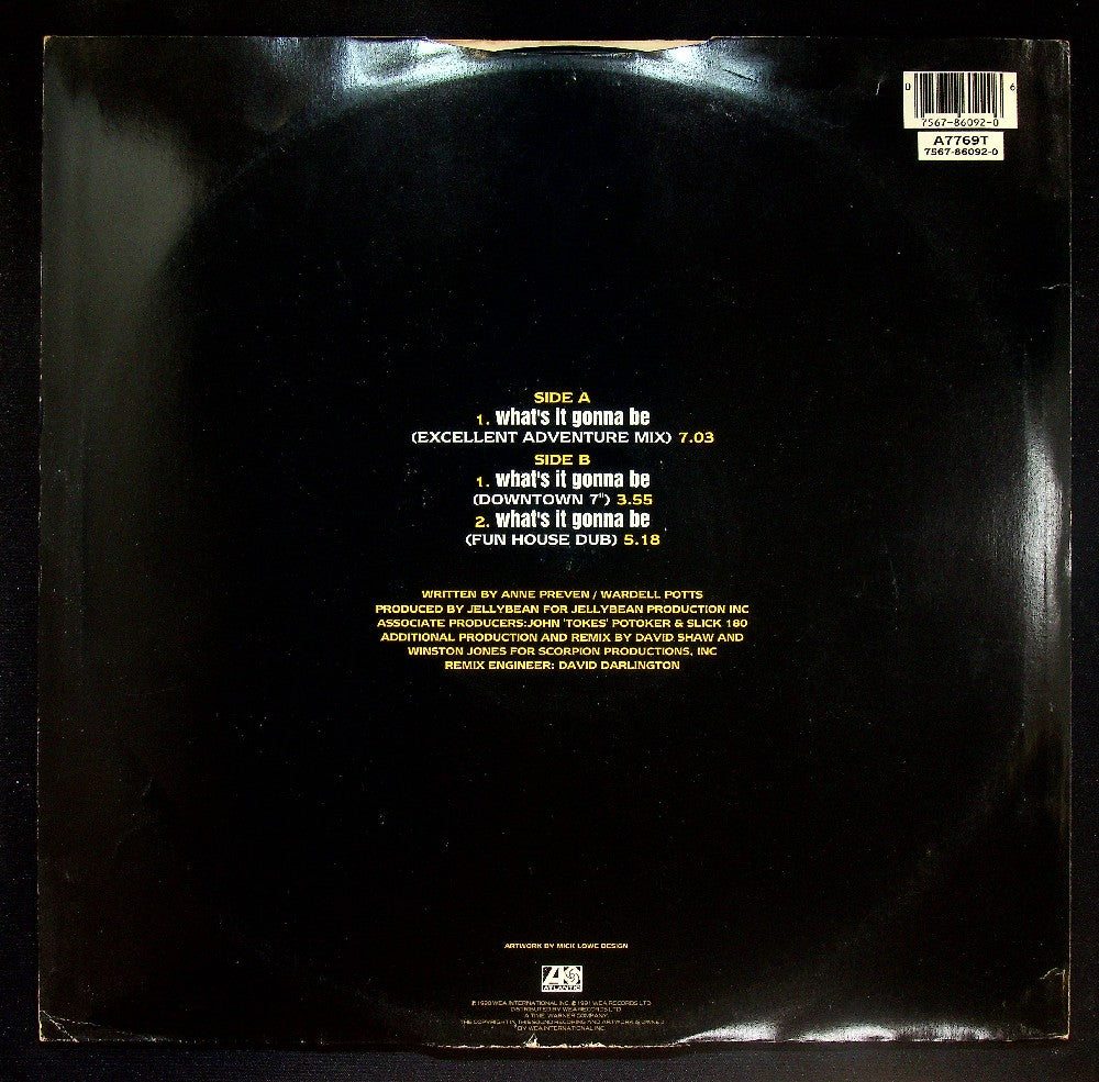 EBOND Jellybean - What's It Gonna Be Vinile V036079
