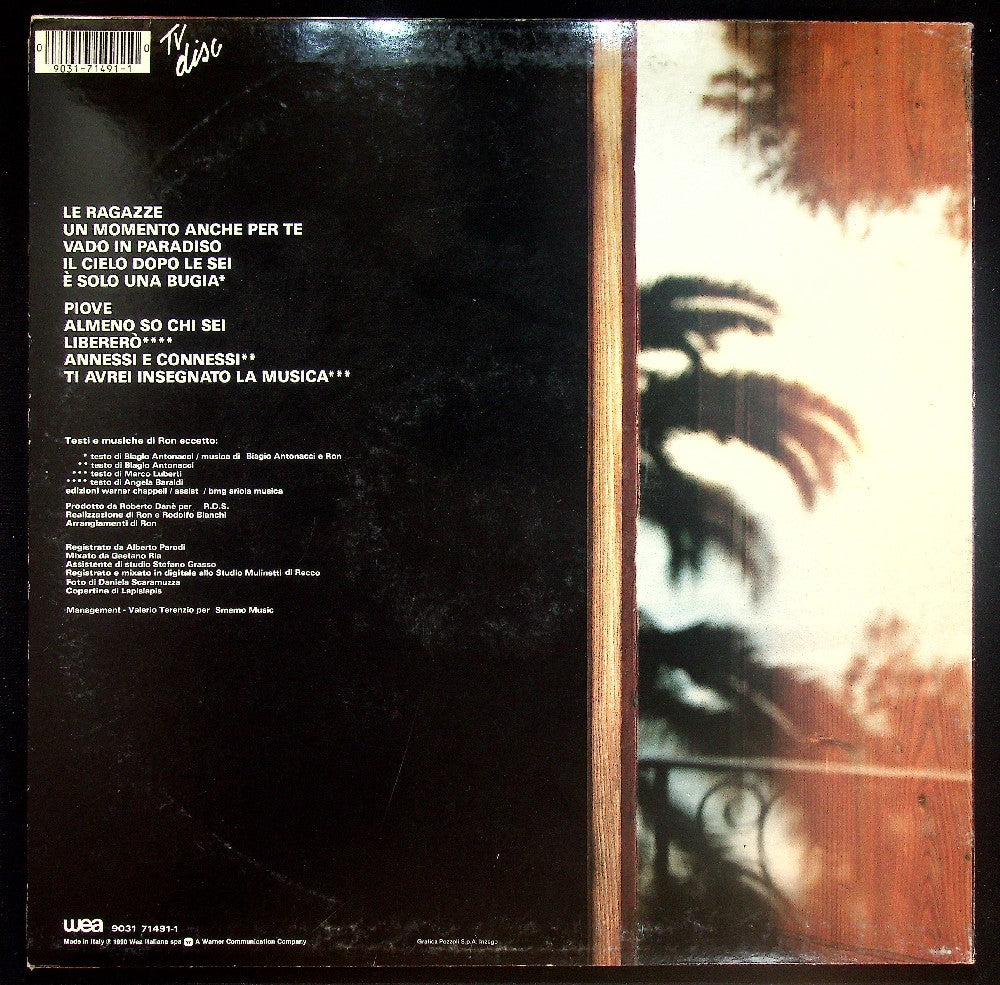 EBOND Ron - Apri Le Braccia E Poi Vola Vinile V036109