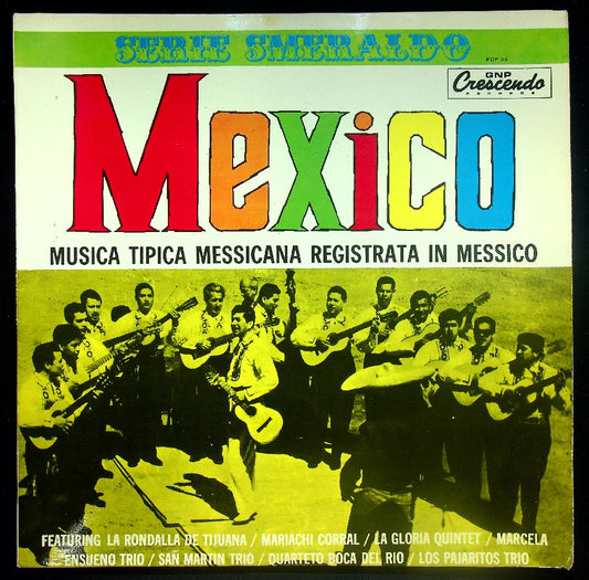 EBOND Various - Mexico (Musica Tipica Messicana Registrata In Messico) Vinile V037010