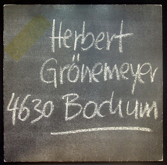 EBOND Herbert Gronemeyer - 4630 Bochum Vinile V037014