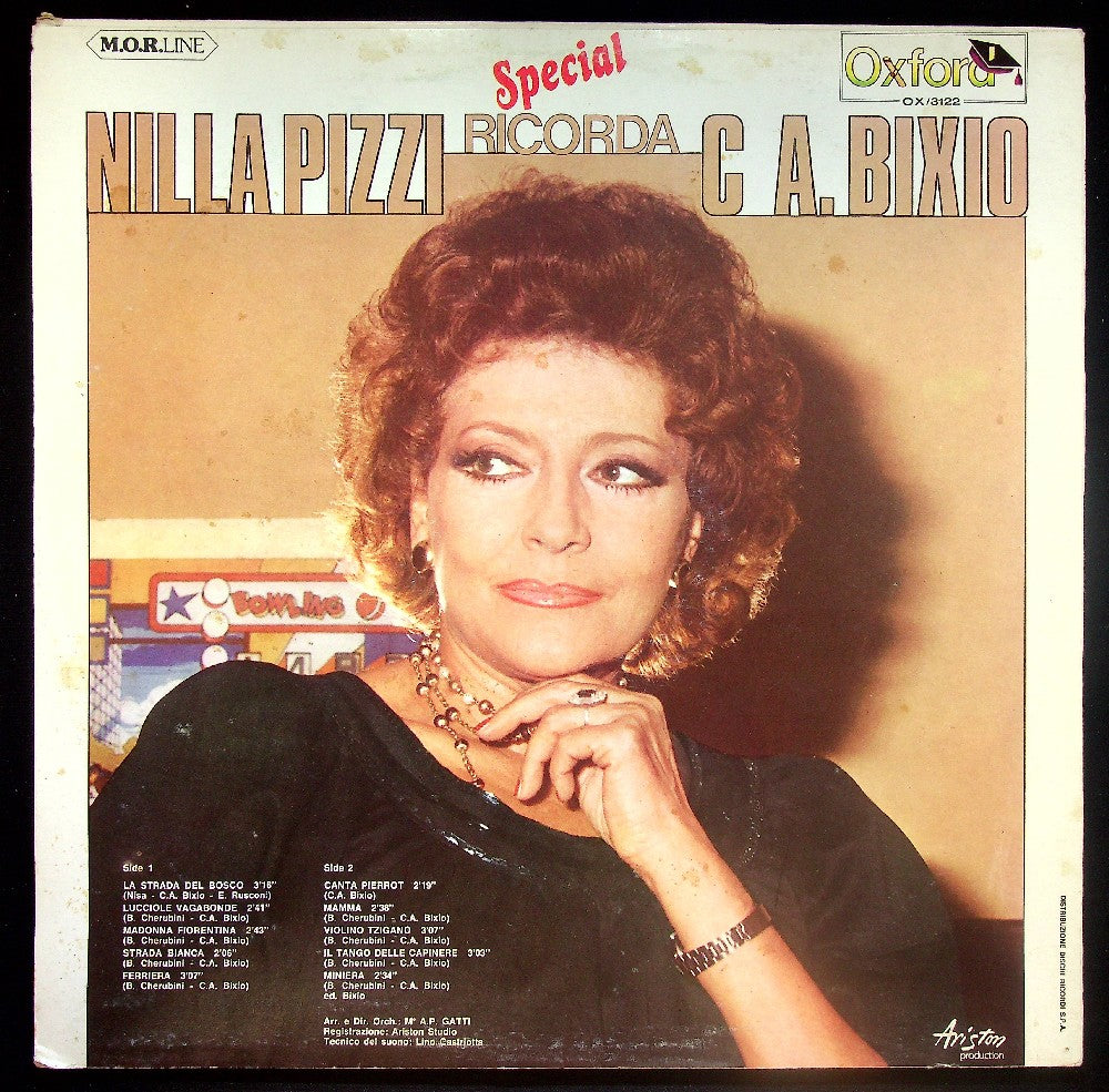 EBOND Nilla Pizzi - Special Nilla Pizzi Ricorda C.A. Bixio Vinile V037015