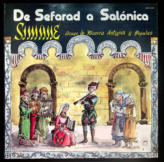 EBOND Simane - De Sefarad A Salonica Vinile V037017