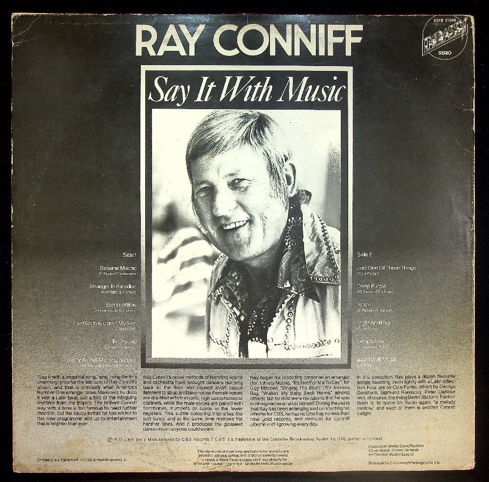 EBOND Ray Conniff And His Orchestra And Chorus - Say It With Music Vinile V037030
