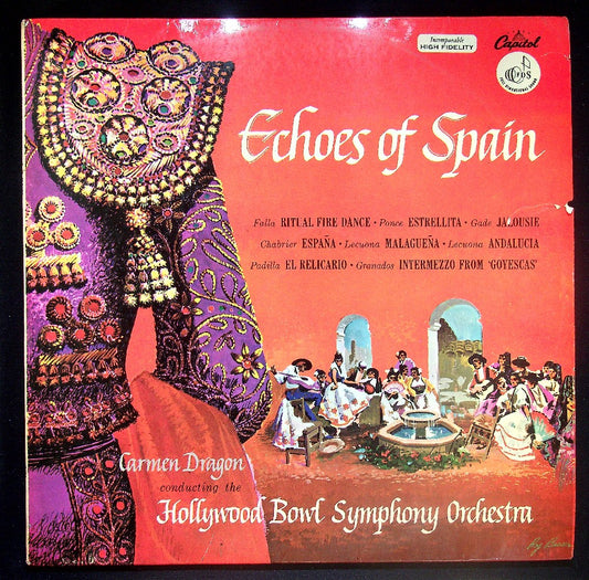 EBOND Carmen Dragon - Echoes Of Spain Vinile V037035
