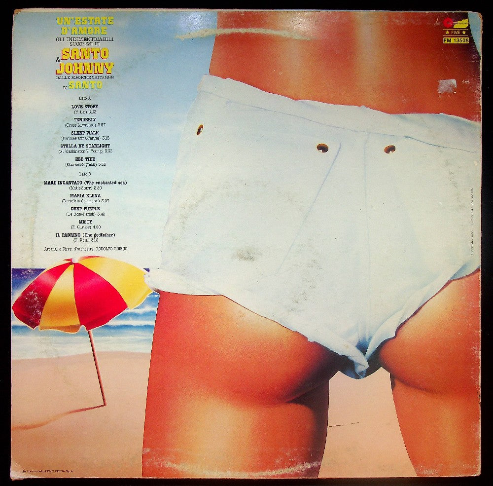 EBOND Santo - Un'Estate D'Amore - Gi Indimenticabili Successi Di Santo & Johnny Dalle Magiche Chitarre Di Santo Vinile V037036