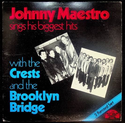EBOND Johnny Maestro - Johnny Maestro Sings His Biggest Hits With The Crests And The Brooklyn Bridge Vinile V037076