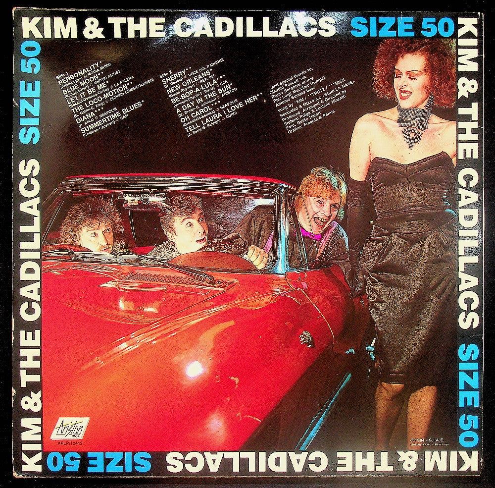 EBOND Kim & The Cadillacs - Size 50 Vinile V037078