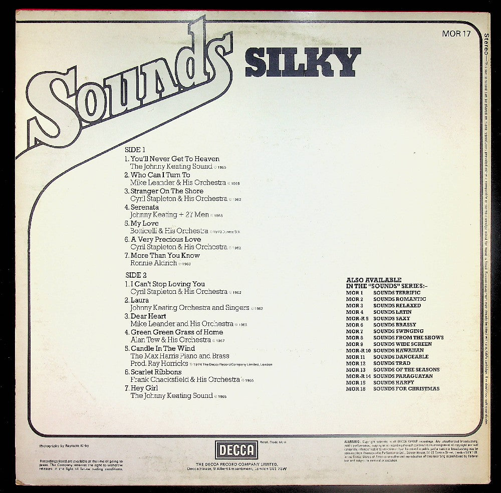 EBOND Various - Sounds Silky Vinile V037083