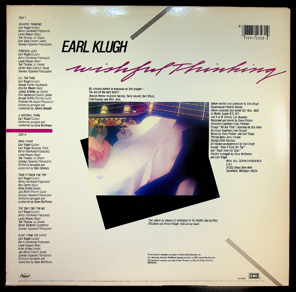 EBOND Earl Klugh - Wishful Thinking Vinile V037144