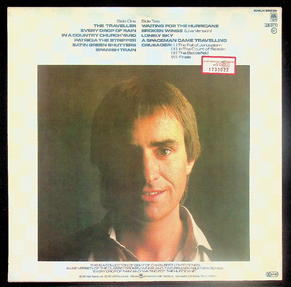 EBOND Chris de Burgh - Best Moves Vinile V038013