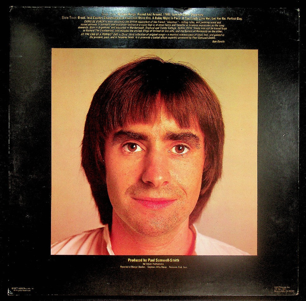 EBOND Chris de Burgh - At The End Of A Perfect Day Vinile V038018