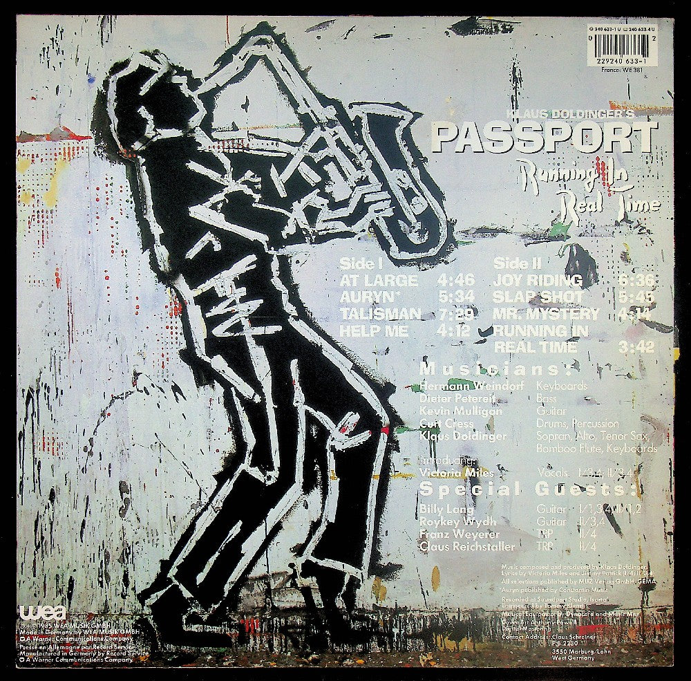 EBOND Passport - Running In Real Time Vinile V038031