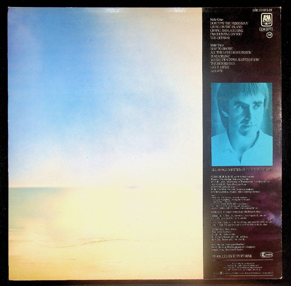 EBOND Chris de Burgh - The Getaway Vinile V038045