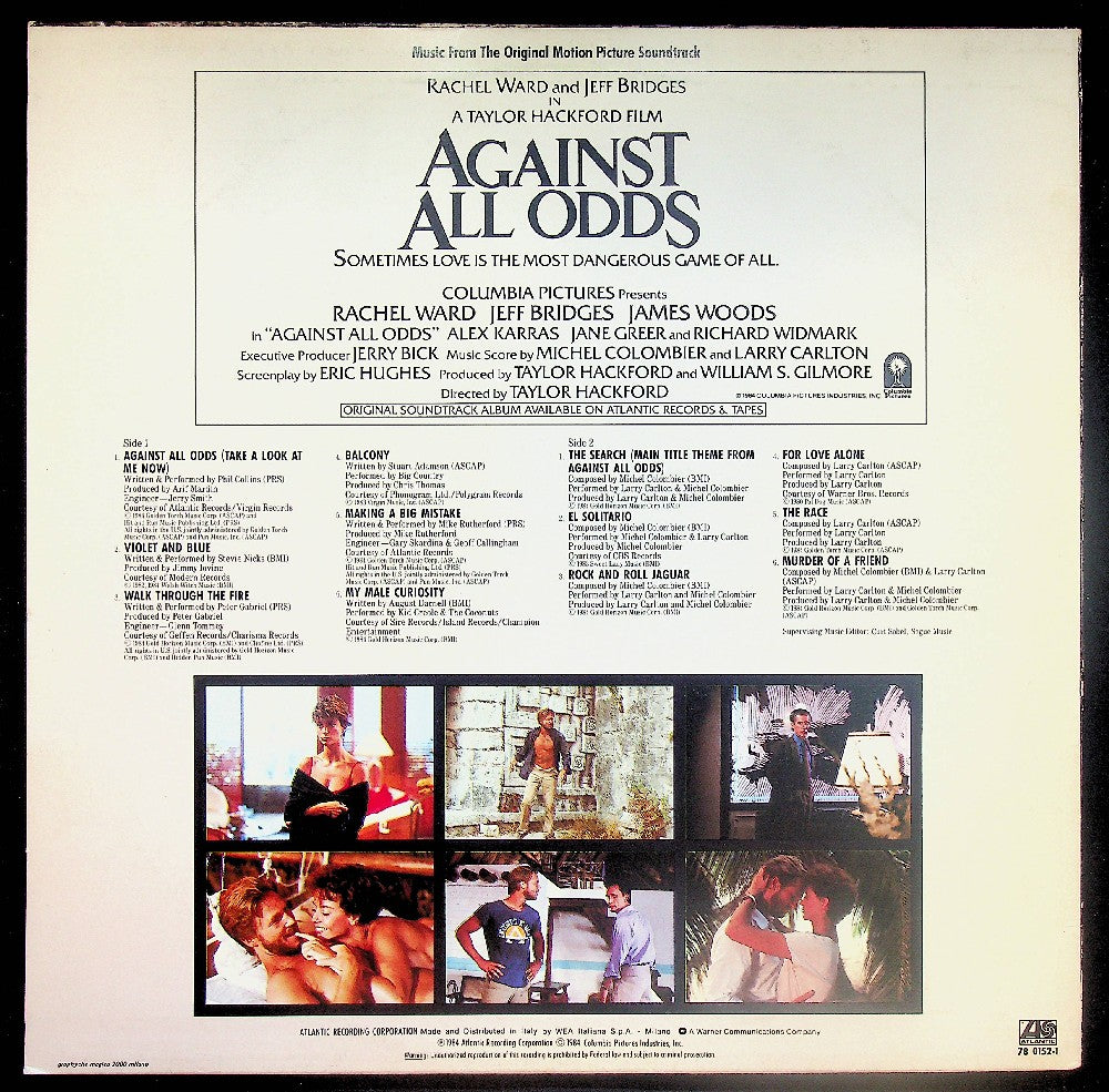 EBOND Various - Against All Odds (Music From The Original Motion Picture Soundtrack) Vinile V038054
