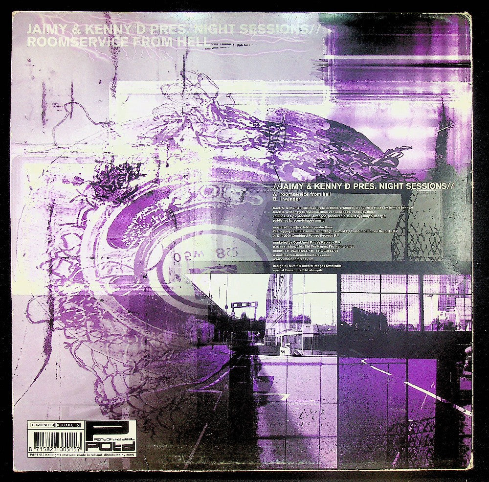 EBOND Night Sessions - Roomservice From Hell Vinile V039015